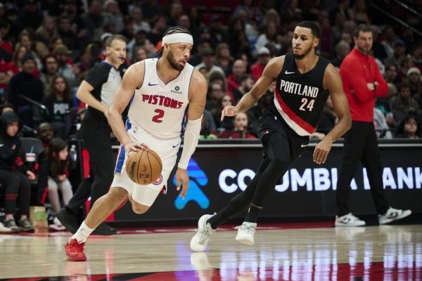 Jalen Duren’s sharp shooting helps Pistons take down Trail Blazers