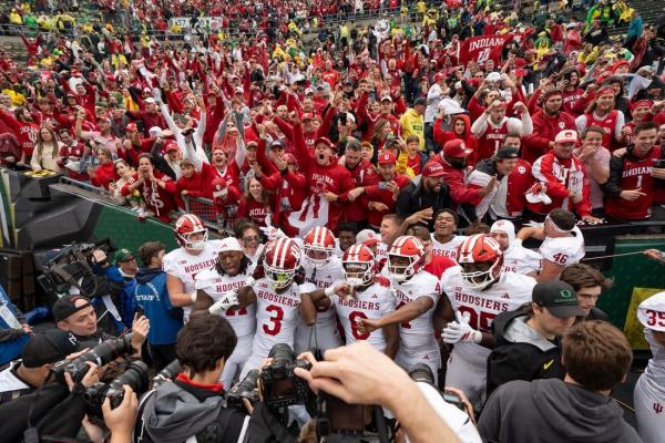 Indiana a program-best No. 3 in AP Top 25; Ohio State still No. 1