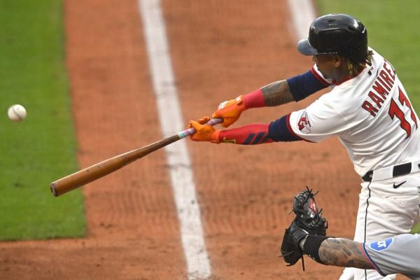 Jose Ramirez homers twice, leads Guardians over Marlins