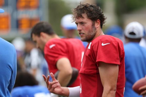 Rams QB Matthew Stafford (hamstring) exits practice