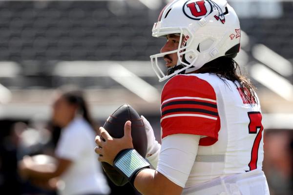 Utah QB Cameron Rising (leg) sidelined indefinitely