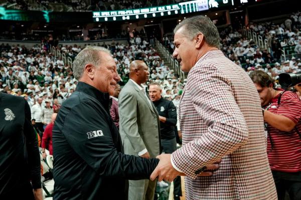 No. 22 Michigan State pulls away late in big win over No. 14 Arkansas