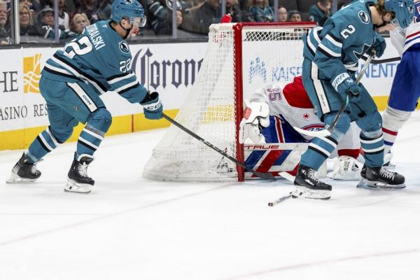 Joel Armia scores late as Canadiens beat Sharks to end winless streak