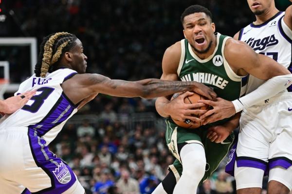 NBA roundup: Bucks stop Kingsâ 7-game winning streak