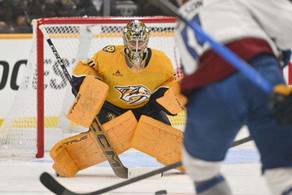 Predators top Avalanche despite losing Juuse Saros in shootout