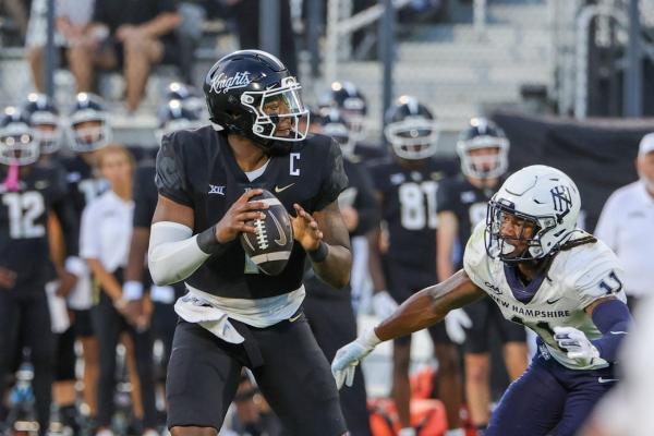 UCF aims for QB improvement in clash with Sam Houston