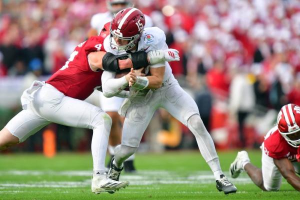 Alabama QB Ty Simpson sustained cracked rib in Rose Bowl loss
