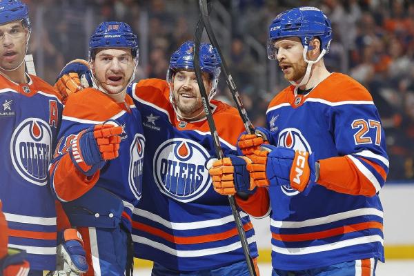 Zach Hyman’s 3-point night leads Oilers past Canucks