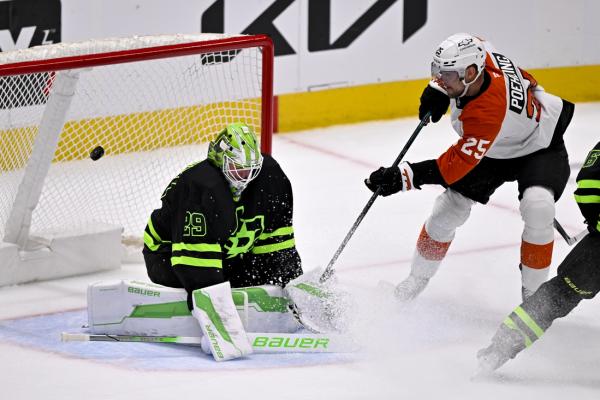 Thomas Harley’s OT goal lifts Stars over Flyers