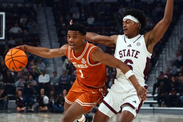 Texas overtakes No. 25 Mississippi State in OT