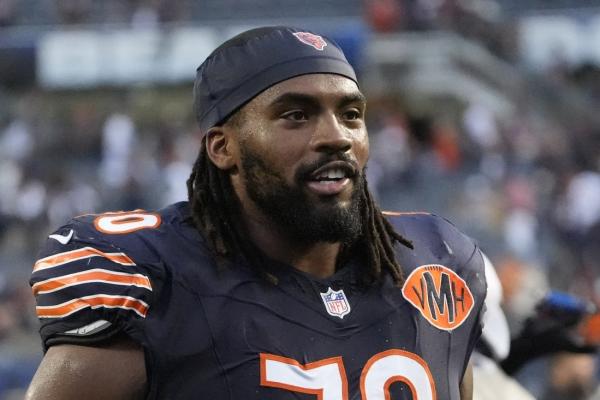 Bears place DB Kyler Gordon, OL Braxton Jones on IR