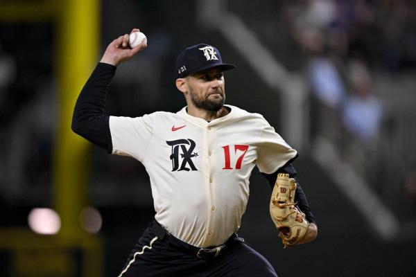 Nathan Eovaldi continues to dominate as Rangers cruise past Braves