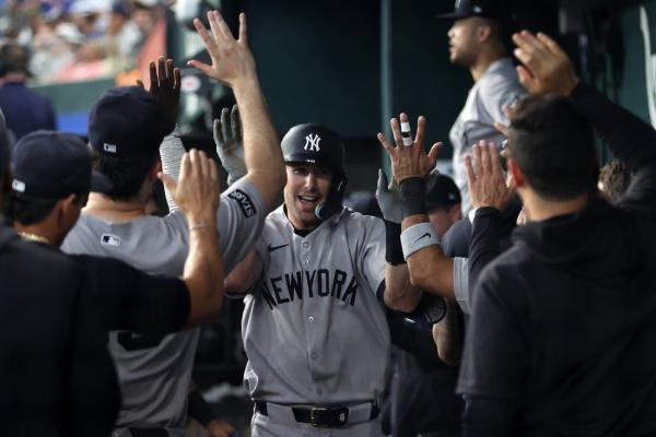Paul Goldschmidt's pinch-hit HR lifts Yankees over Rangers thumbnail