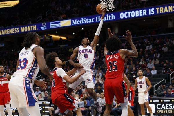 Tyrese Maxey fuels fierce rally as Sixers top Wizards in OT