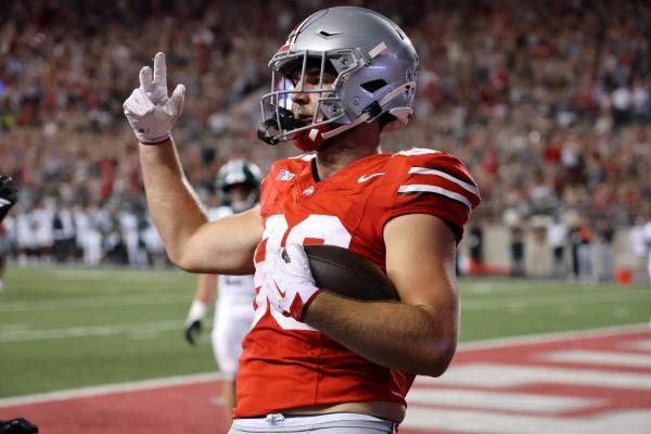 Despite red-zone mistakes, No. 1 Ohio State tops Ohio