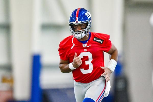 Giants tab Russell Wilson as QB1; Malik Nabers to practice