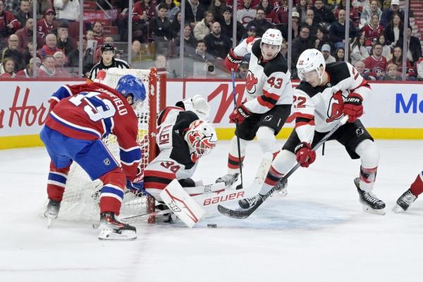 Devils continue dominance in Montreal with OT win