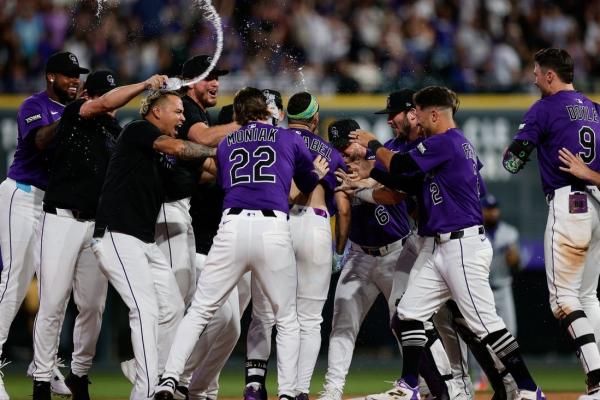 MLB roundup: Rockies earn walk-off win over Dodgers