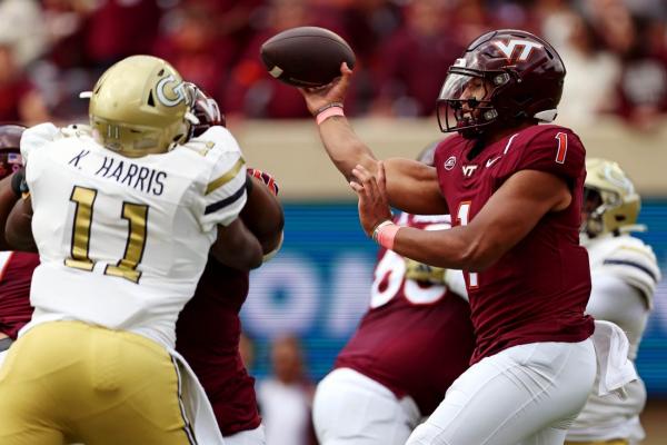 Kyron Drones shows scoring versatility in Virginia Tech’s win over Georgia Tech