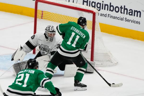 NHL roundup: Logan Stankoven scores twice in Stars’ win