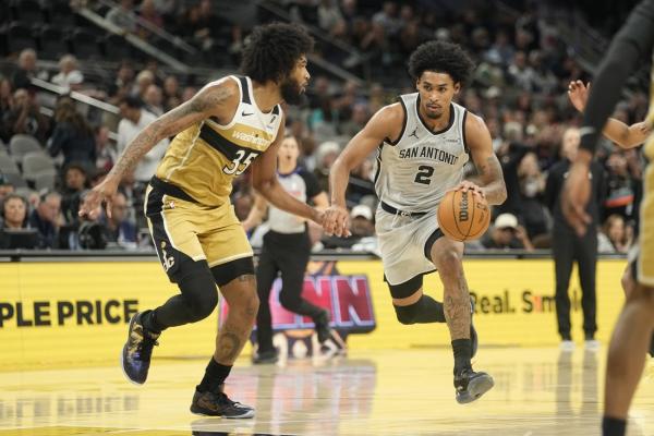 Dylan Harper has career game as Spurs blow past Wizards