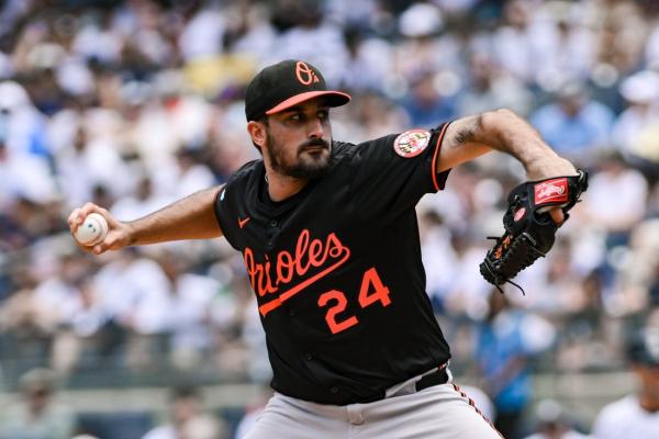 Orioles to start RHP Zach Eflin on Wed.; C Adley Rutschman near return