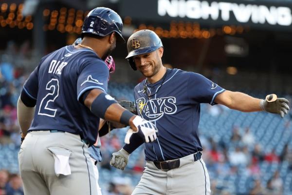 Brandon Lowe’s early homer sparks Rays win at Nationals