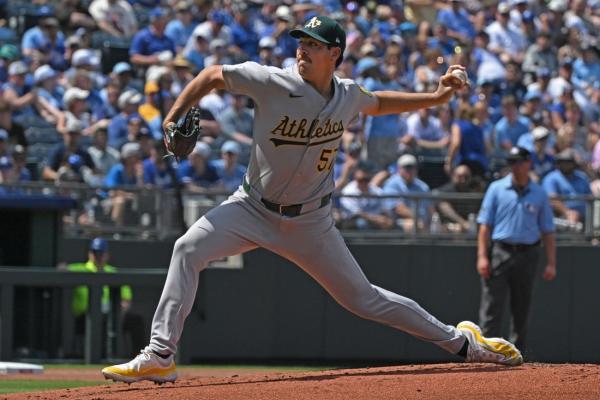 Athletics shut out Royals to secure series win