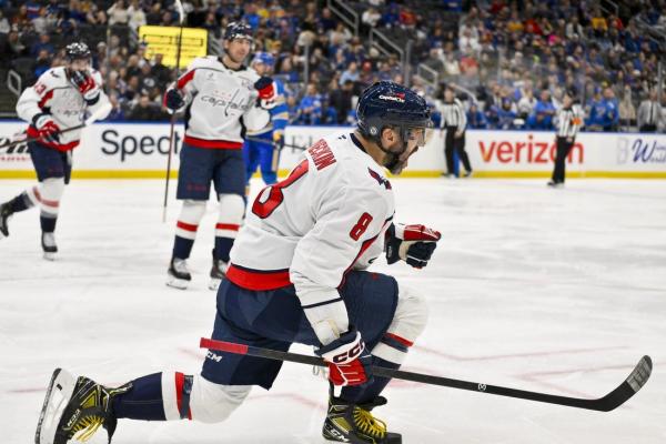 Ageless Alex Ovechkin excelling as Capitals face Avalanche