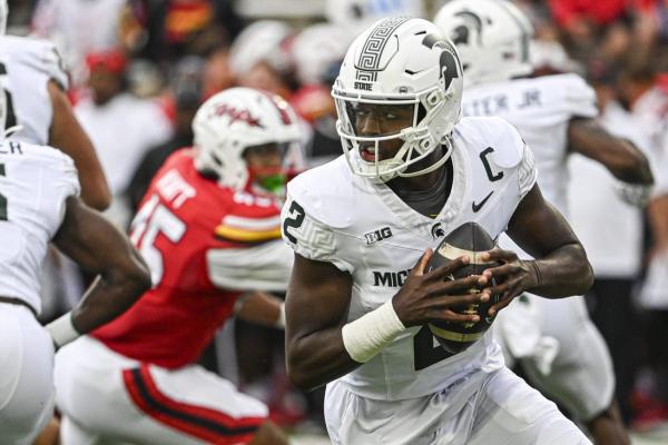 Michigan State nips Maryland on last-second FG