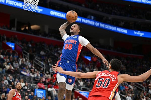 Short-handed Pistons aim to keep rolling vs. streaking Spurs