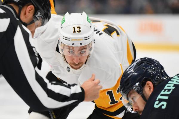 Teams in 15th, 16th place meet when Pens visit Sharks