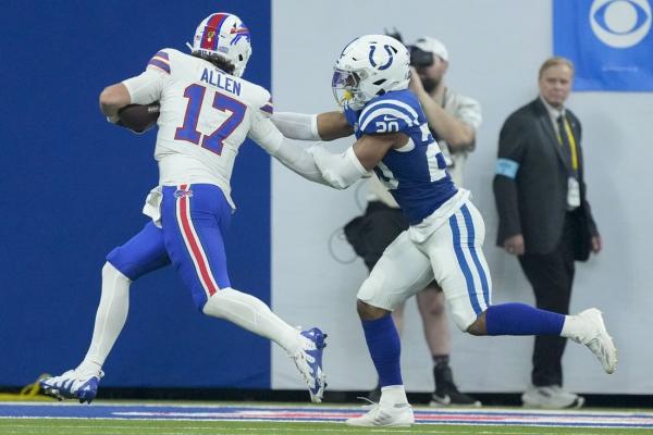 Bills win fifth straight game over turnover-prone Colts thumbnail