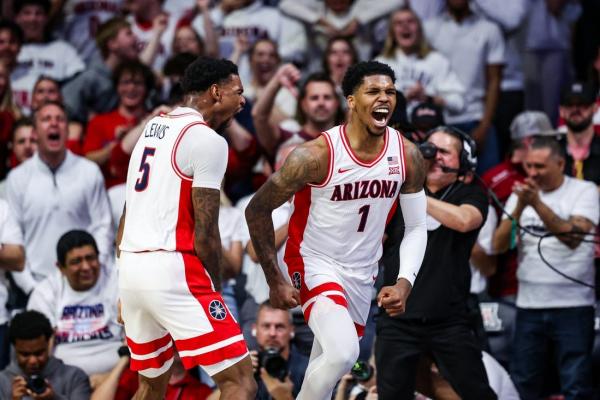 After Caleb Love’s 55-footer forces OT, Arizona tops No. 3 Iowa St.