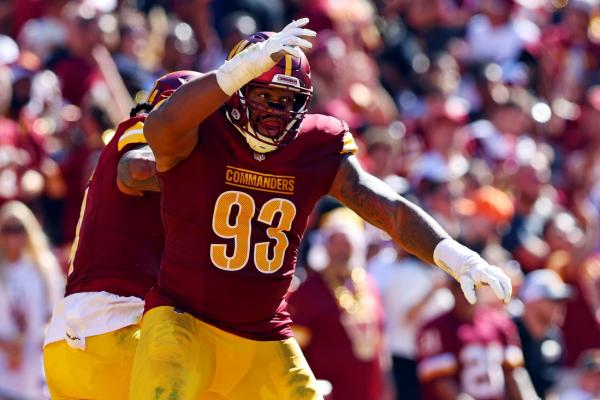 Reports: Commanders to release Pro Bowl DT Jonathan Allen