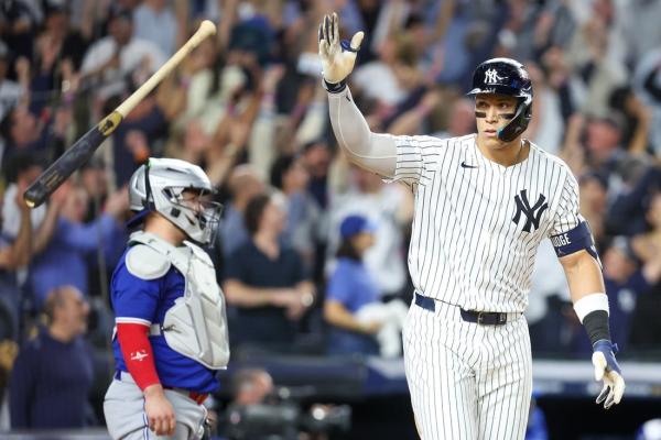 Yankees wipe out Jays’ 5-run lead, stay alive in ALDS
