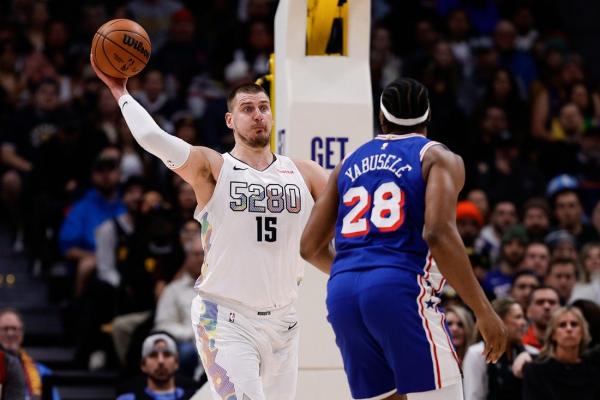 Nikola Jokic, Nuggets steamroll 76ers, 144-109