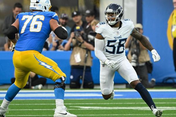 Reports: Titans release sacks leader Harold Landry III