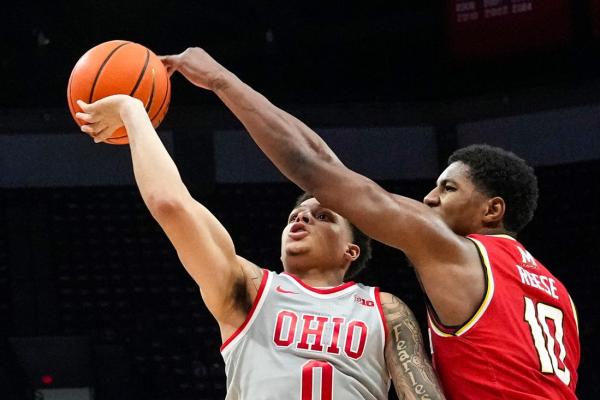 Bruce Thornton takes over for Ohio State, which topples No. 18 Maryland