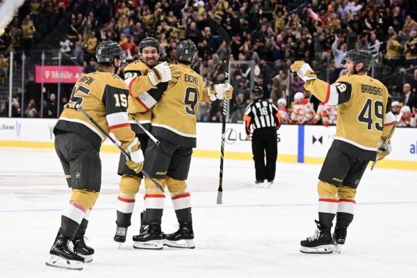 Fresh off first road win, Golden Knights visit slumping Kraken