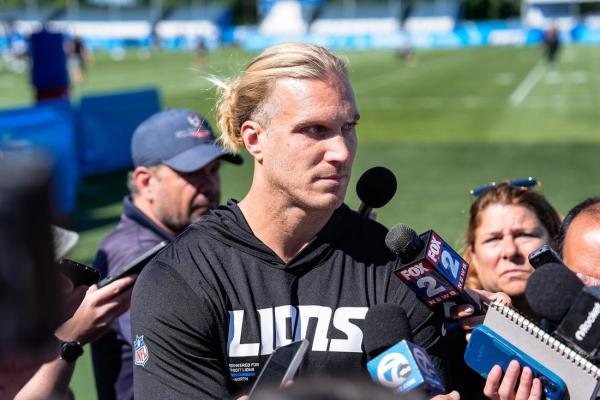 Lions LB Alex Anzalone ‘disappointed’ with contract talks