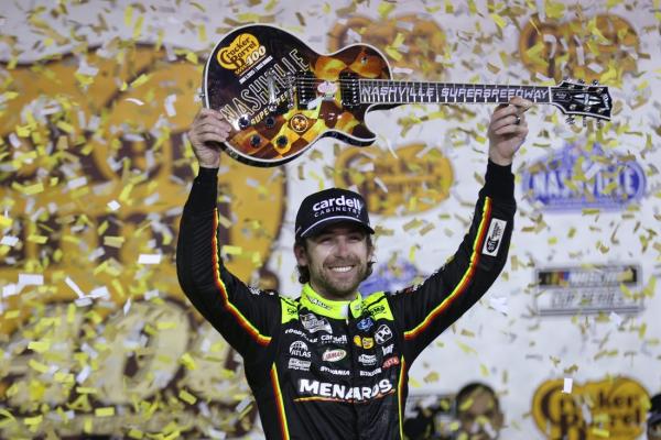 Ryan Blaney prevails in Nashville to claim first 2025 victory