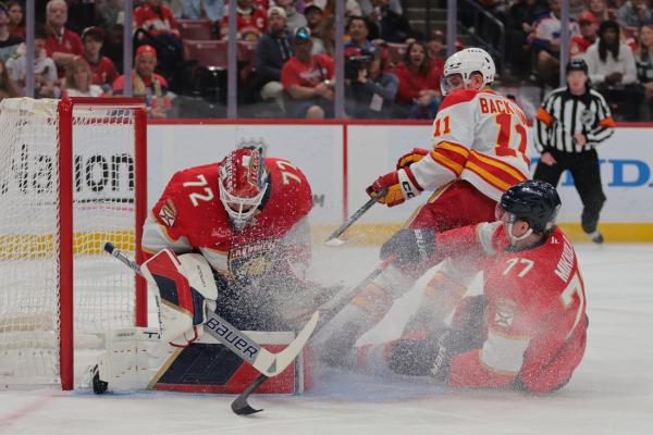 Sergei Bobrovsky wins goalie duel as Panthers shut out Flames