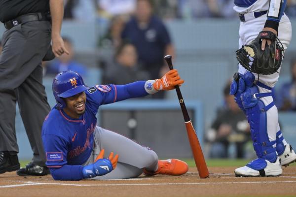 Mets SS Francisco Lindor out of lineup Thursday with broken toe