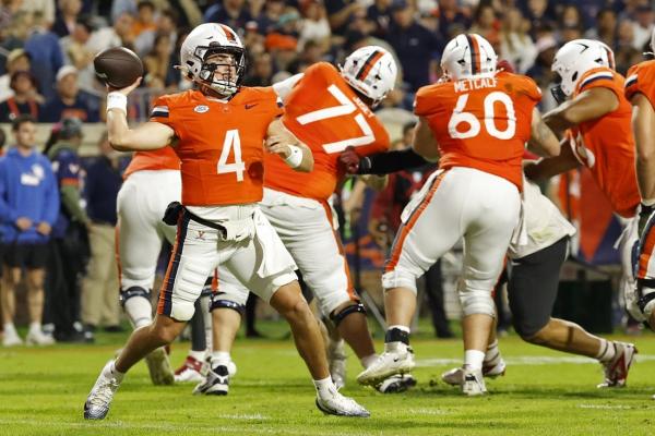 Late safety lifts No. 18 Virginia over Washington State for fifth straight win