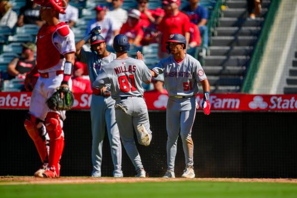Nationals score three in 11th to complete comeback vs. Angels