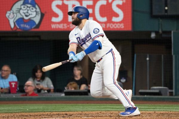 Jake Burger’s 2 HRs back Merrill Kelly as Rangers sweep past Brewers