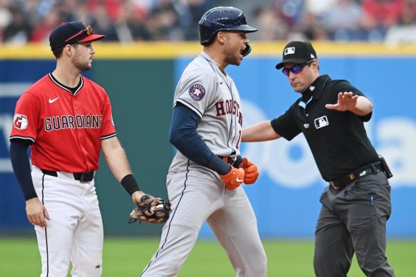 Bo Naylor helps Guardians slip past Astros 4-2
