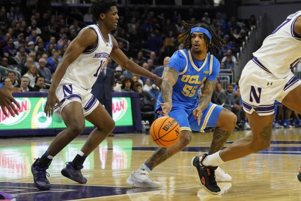 Up 14 late, UCLA withstands Northwestern rally