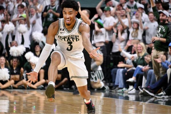 Jaden Akins has career night as Michigan State beats Samford